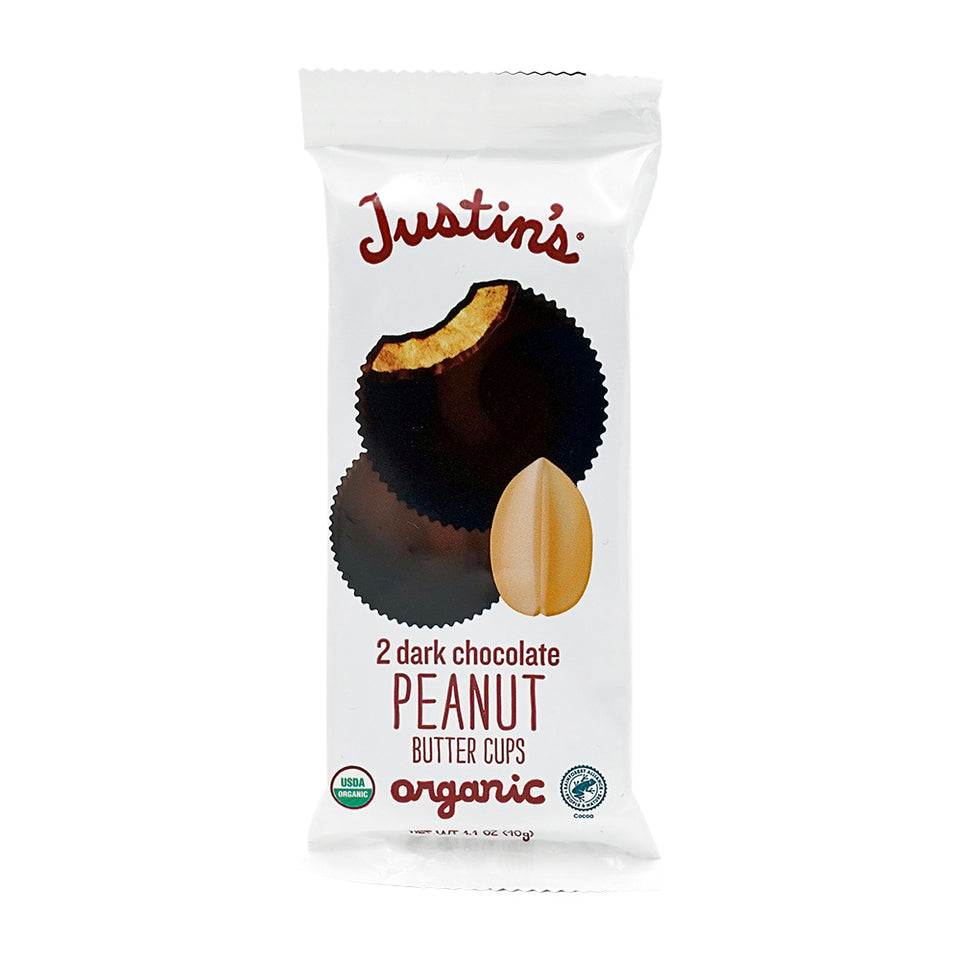 ジャスティン_2 ダークチョコレート ピーナッツバターカップ、40g