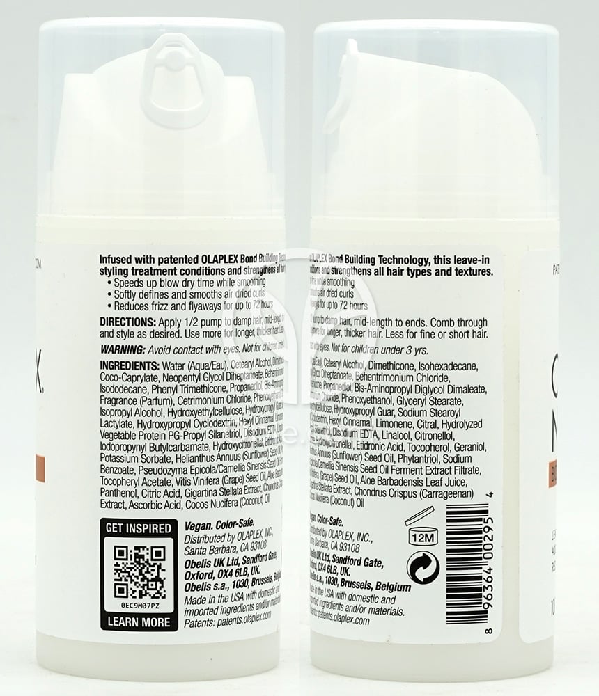 OLAPLEX N°6 ボンドスムーサー、100ml — 후면