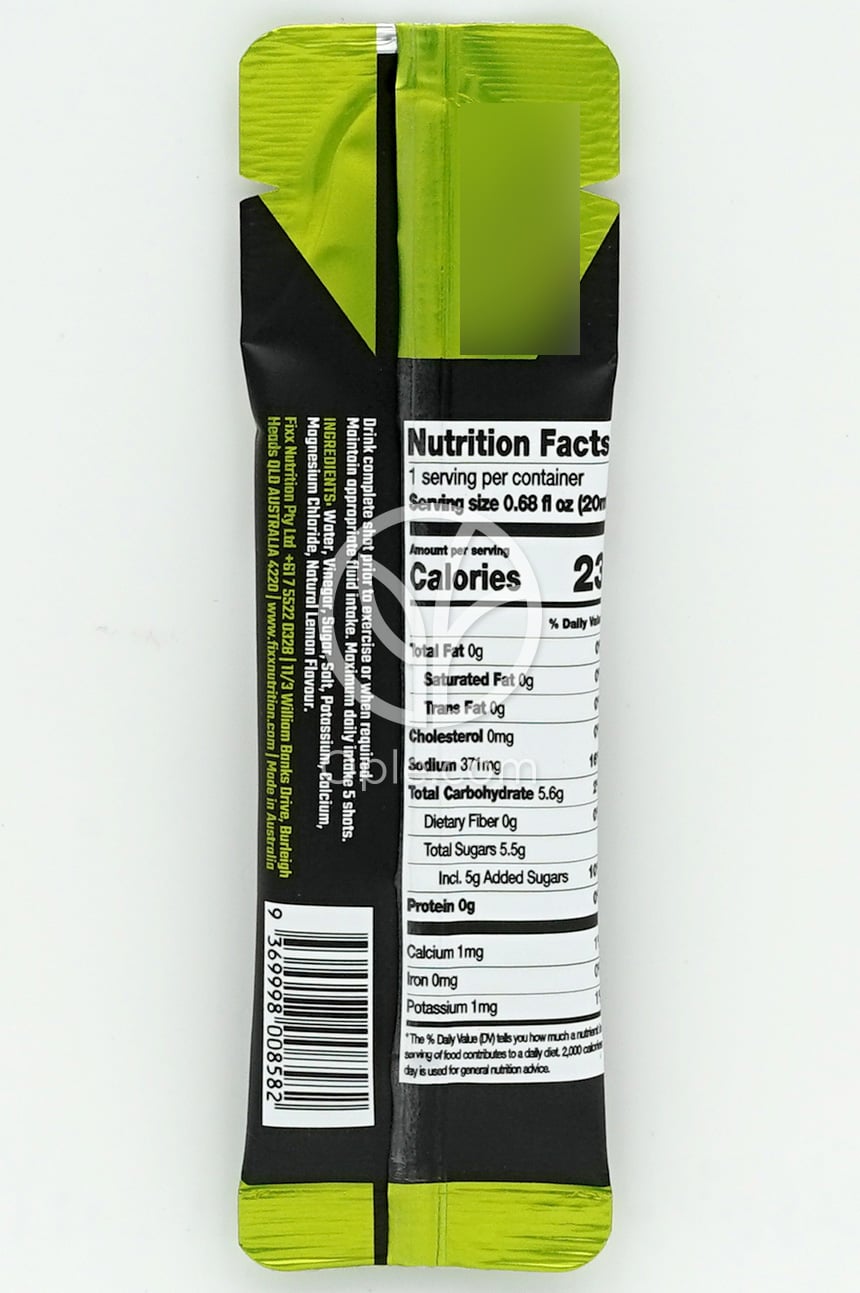 Krämpfix_クイックフィックスショット レモン、20ml — 후면